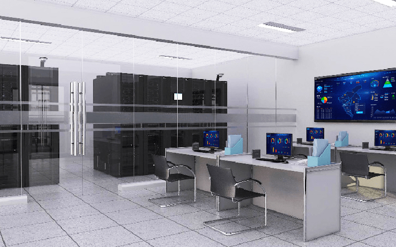 靈臺(tái)鈺圣有機(jī)農(nóng)業(yè)公司安防監(jiān)控、門(mén)禁機(jī)房設(shè)備硬件案例